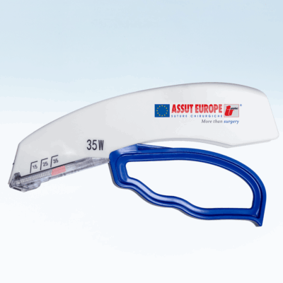 Disposable Skin Stapler – Wide, 35 Staples (Box of 10), Veterinary Use Only